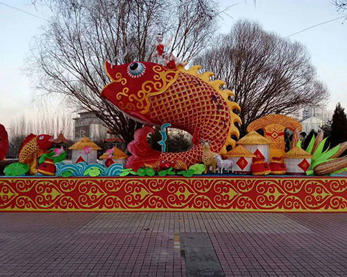 太原圣洁花灯 图 春节花灯制作 吕梁春节花灯